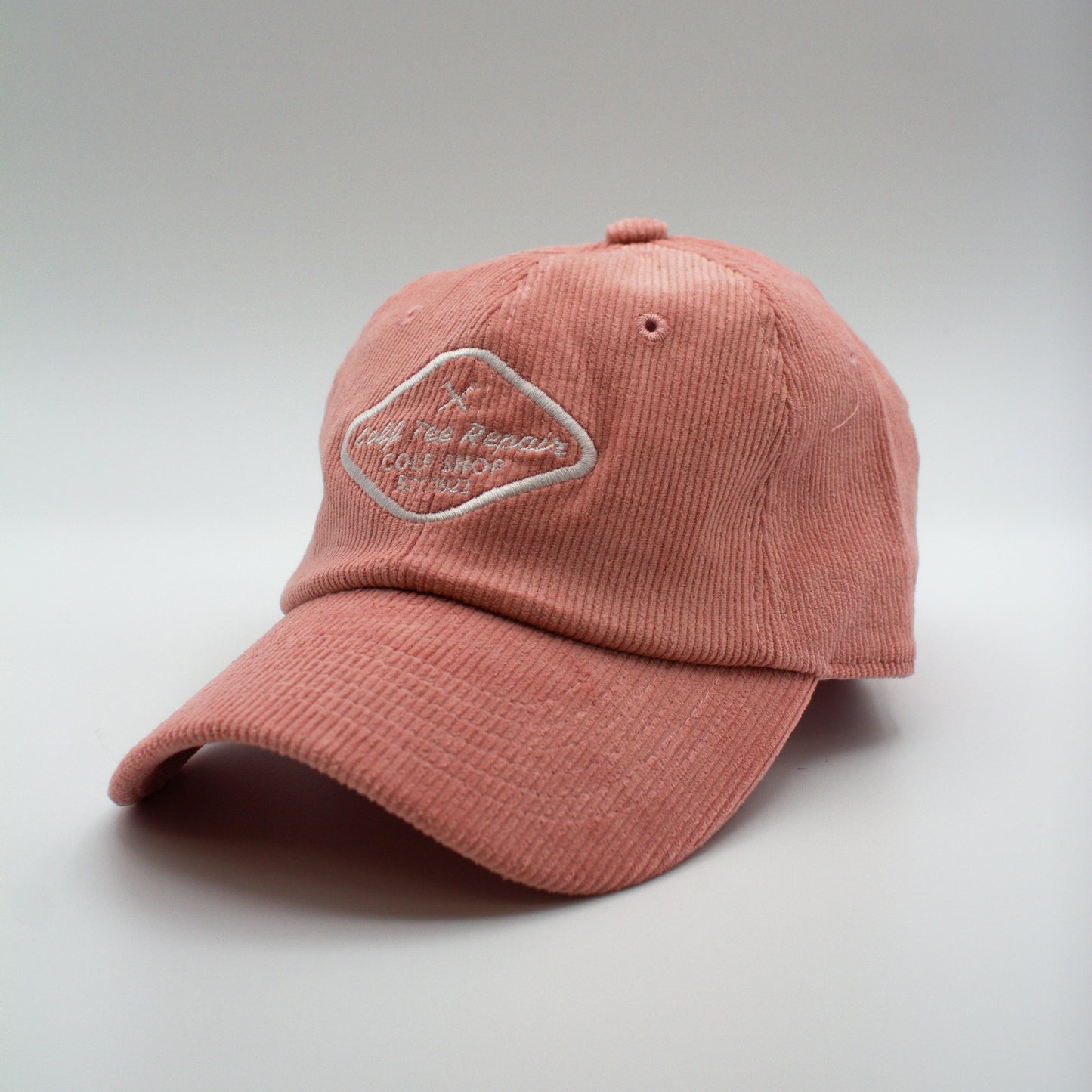 Logo Hat, Golf Tee Repair, Corduroy