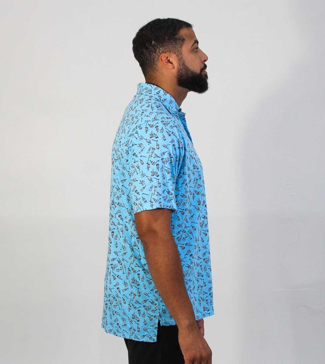 Tee Party Printed Polo, Blue