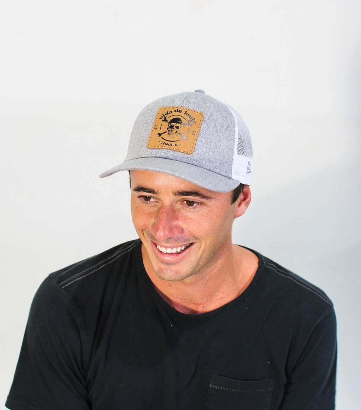 Logo Hat, vida de louie, Leather Patch