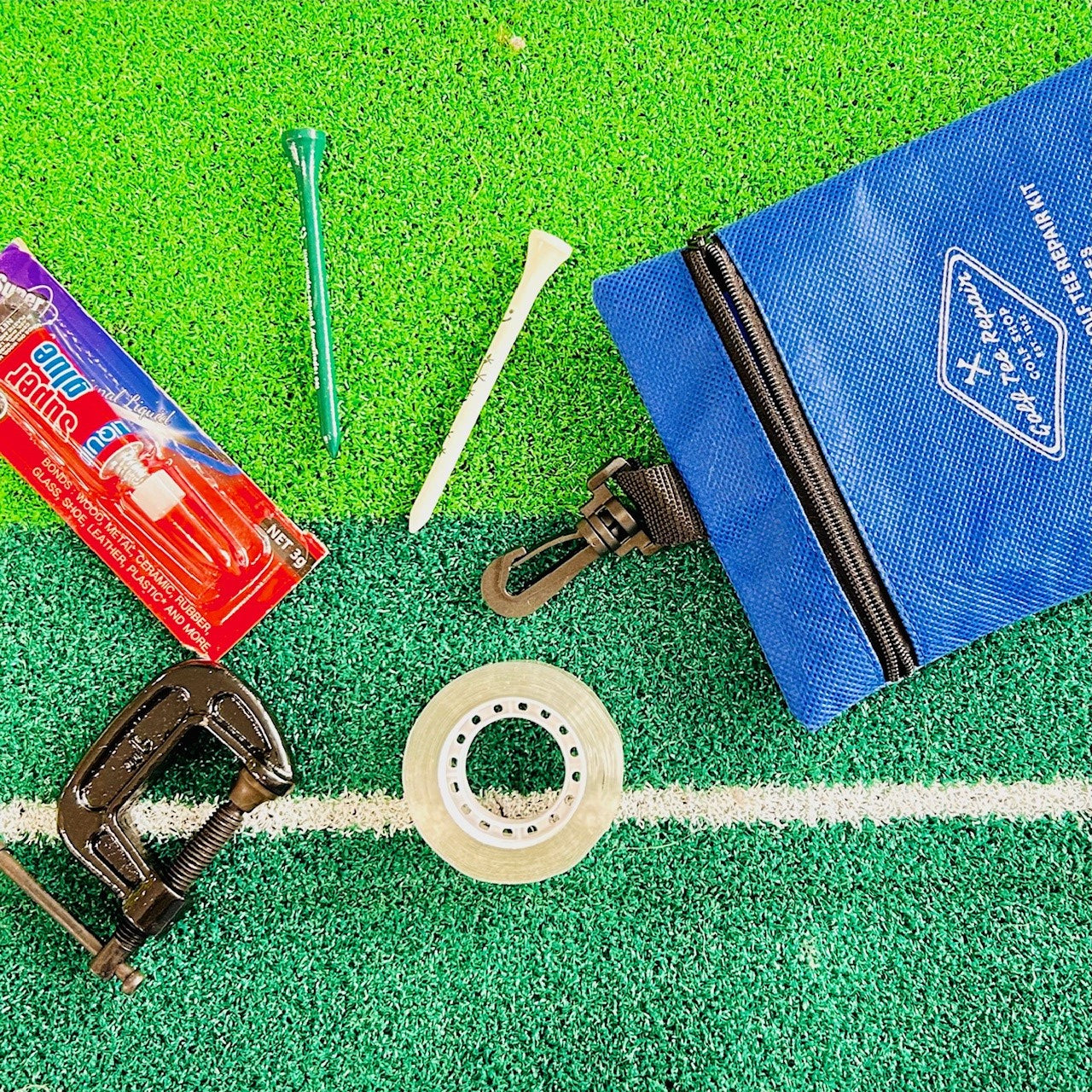 GOLF TEE REPAIR KIT - THE ULTIMATE GIFT FOR GOLFERS