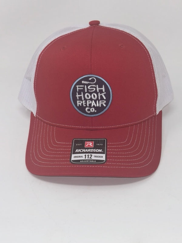 Logo Trucker Hat, Fish Hook Repair